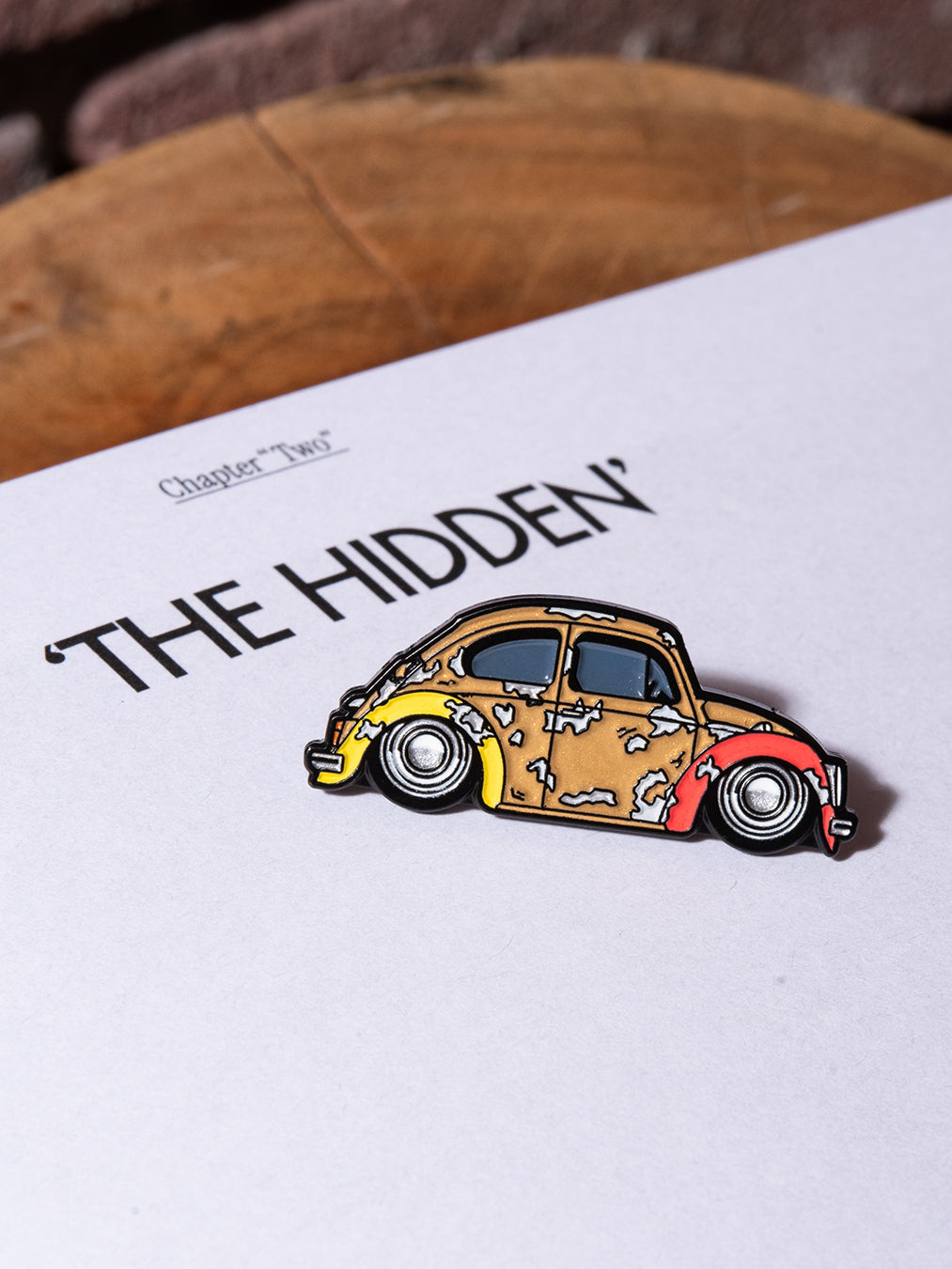 Vochos Unidos Pin "Patina"
