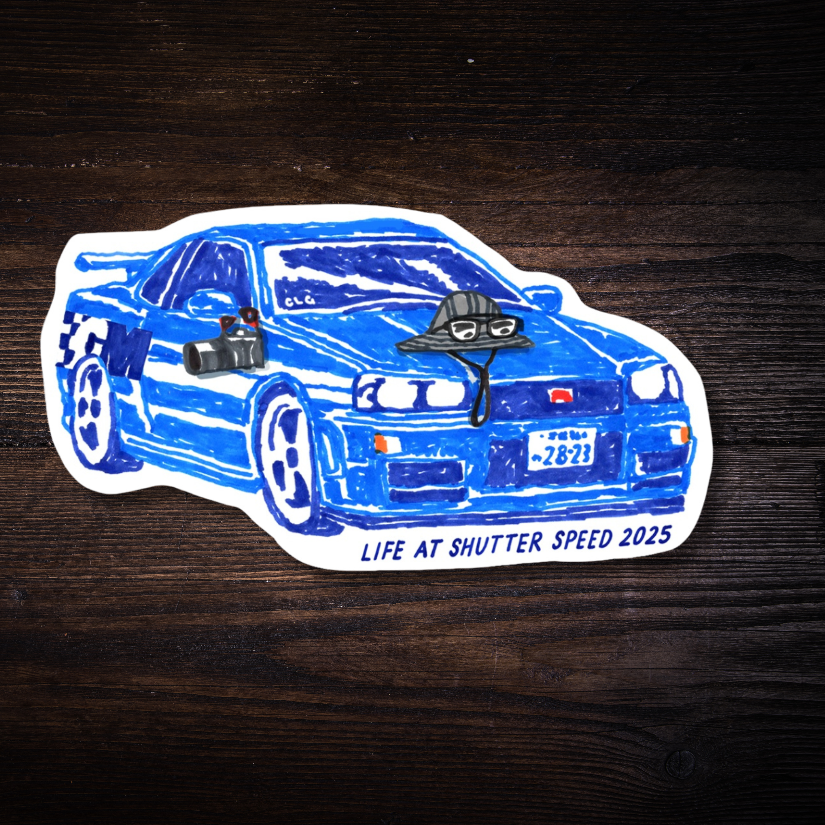 Life At Shutter Speed Sticker Pack