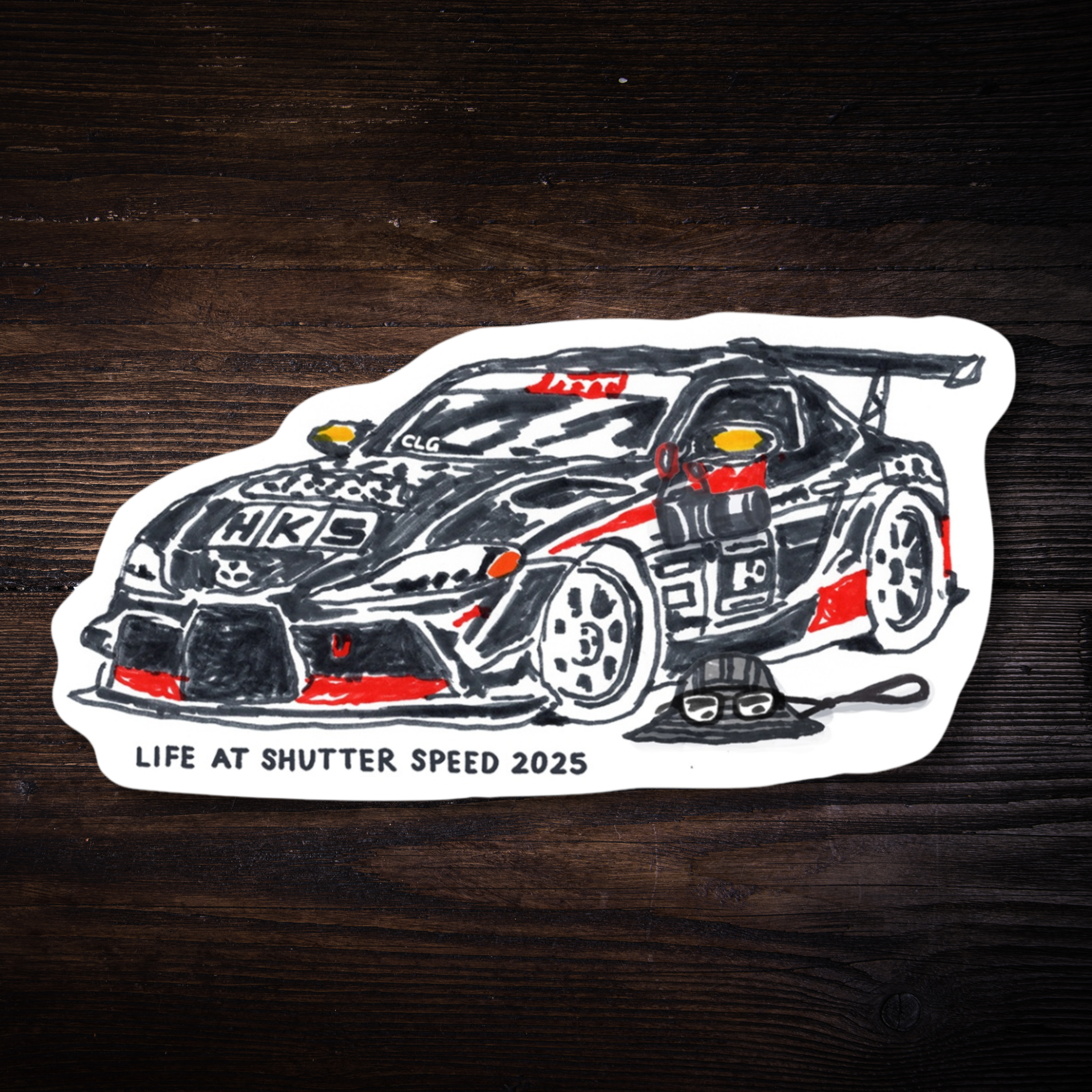 Life At Shutter Speed Sticker Pack