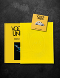 Cover of the new book Vochos Unidos by Rodrigo Gaya Villar, published by Carrara Media. A coffee table book of automotive photography showing the Volkswagen Beetle across Mexico, aka "El Vocho." Limited Edition with slipcase and Leen Customs pin available for 500 copies only.