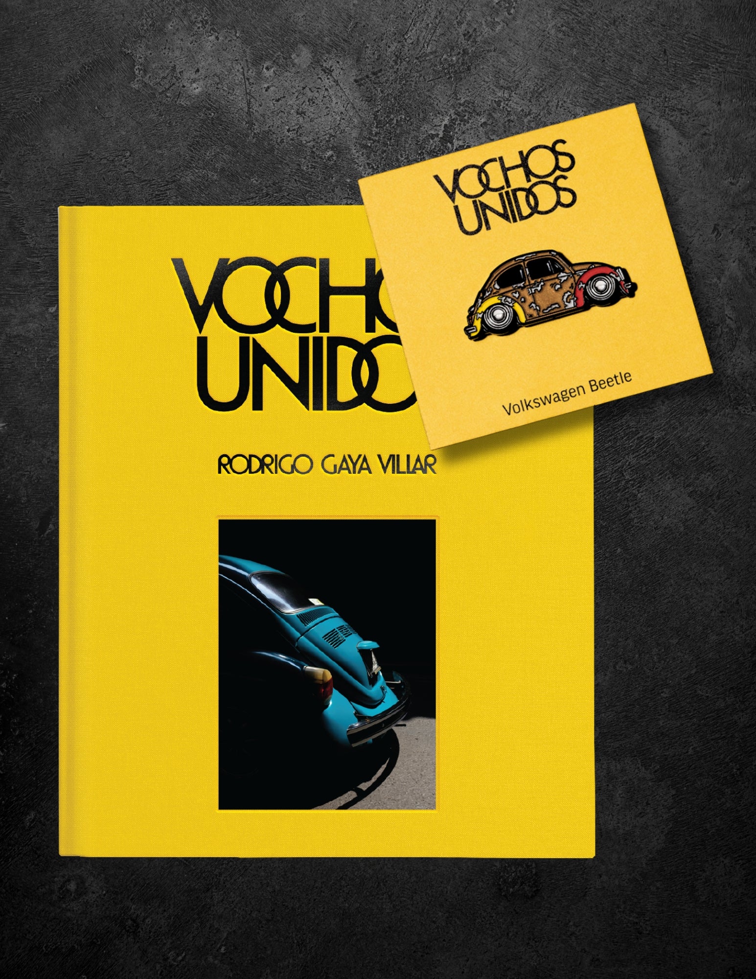 Cover of the new book Vochos Unidos by Rodrigo Gaya Villar, published by Carrara Media. A coffee table book of automotive photography showing the Volkswagen Beetle across Mexico, aka "El Vocho." Available now.